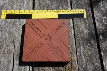 Tile made by Cattybrook Brick