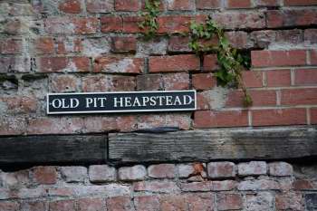 Old pit heapstead sign