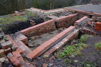 Rebuilt winding ramp of New Pit heapstead