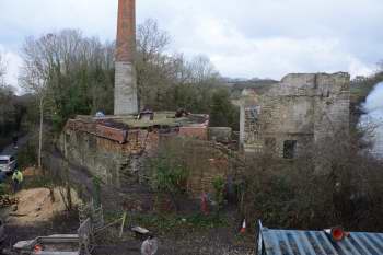 Old pit from top of Horizontal Engine House
